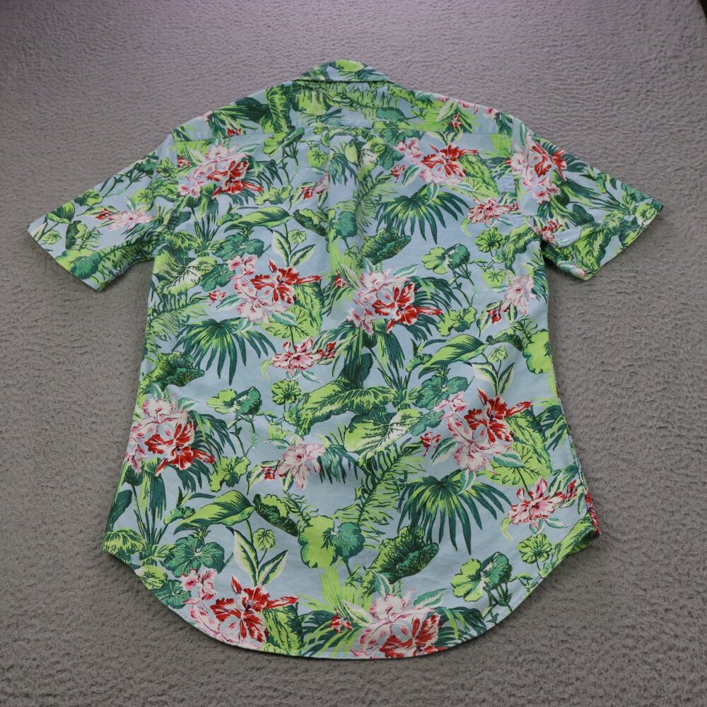 Ralph Lauren Shirt Mens Small Slim Fit Multicolor Floral Hawaiian Button Down - Picture 3 of 11